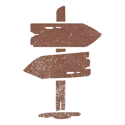 directional sign graphic