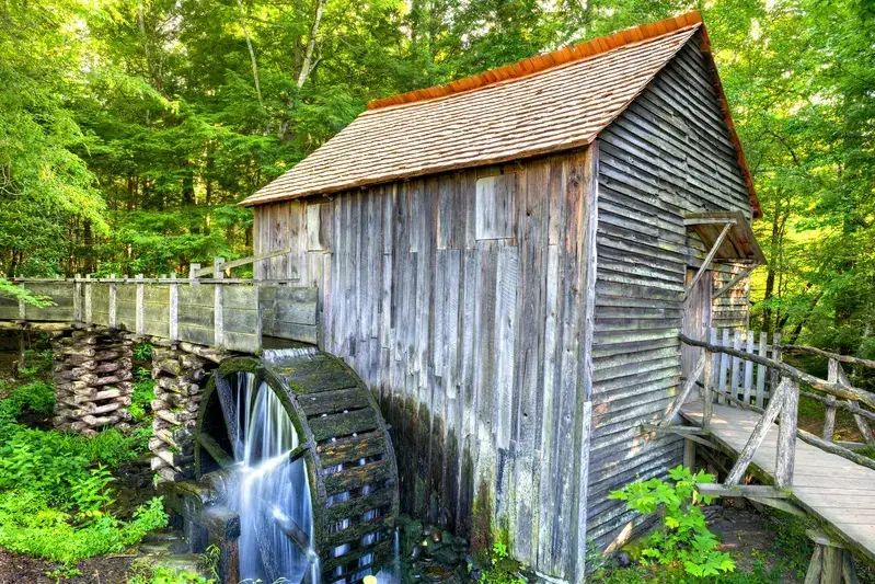 John P Cable Mill in Cades Cove