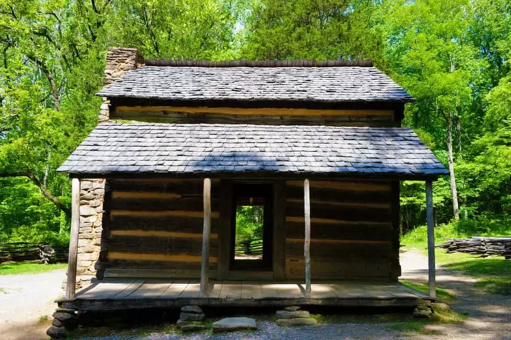 Looking into John Oliver Cabin