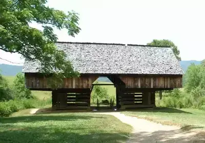 cantilever barn