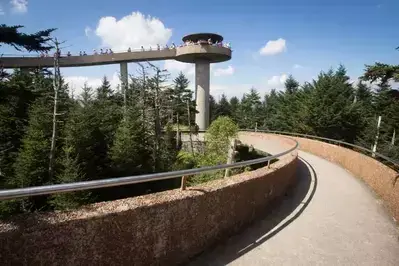 clingmans dome observation tower