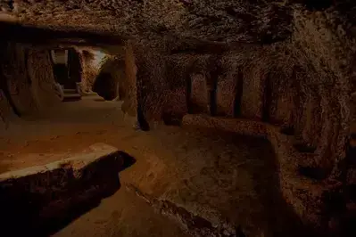 The underground city beneath Cades Cove in the Smoky Mountains.