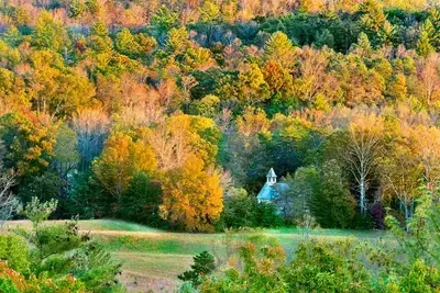 Stunning fall colors in Cades Cove.