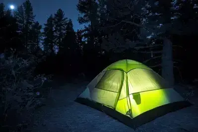Camping in Cades Cove