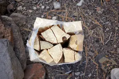 bundled firewood