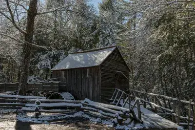 cades cove winter