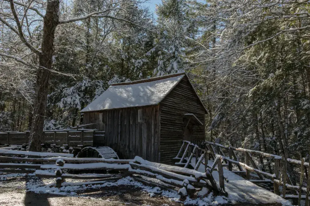 cades cove winter 